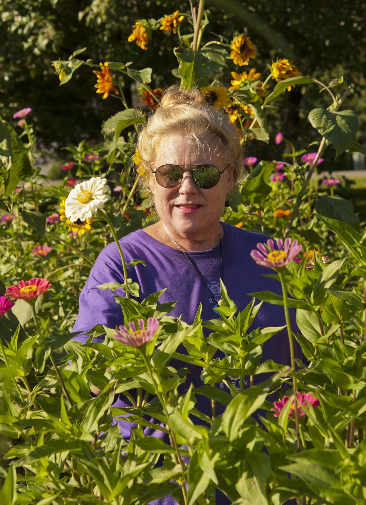Cutting flowers